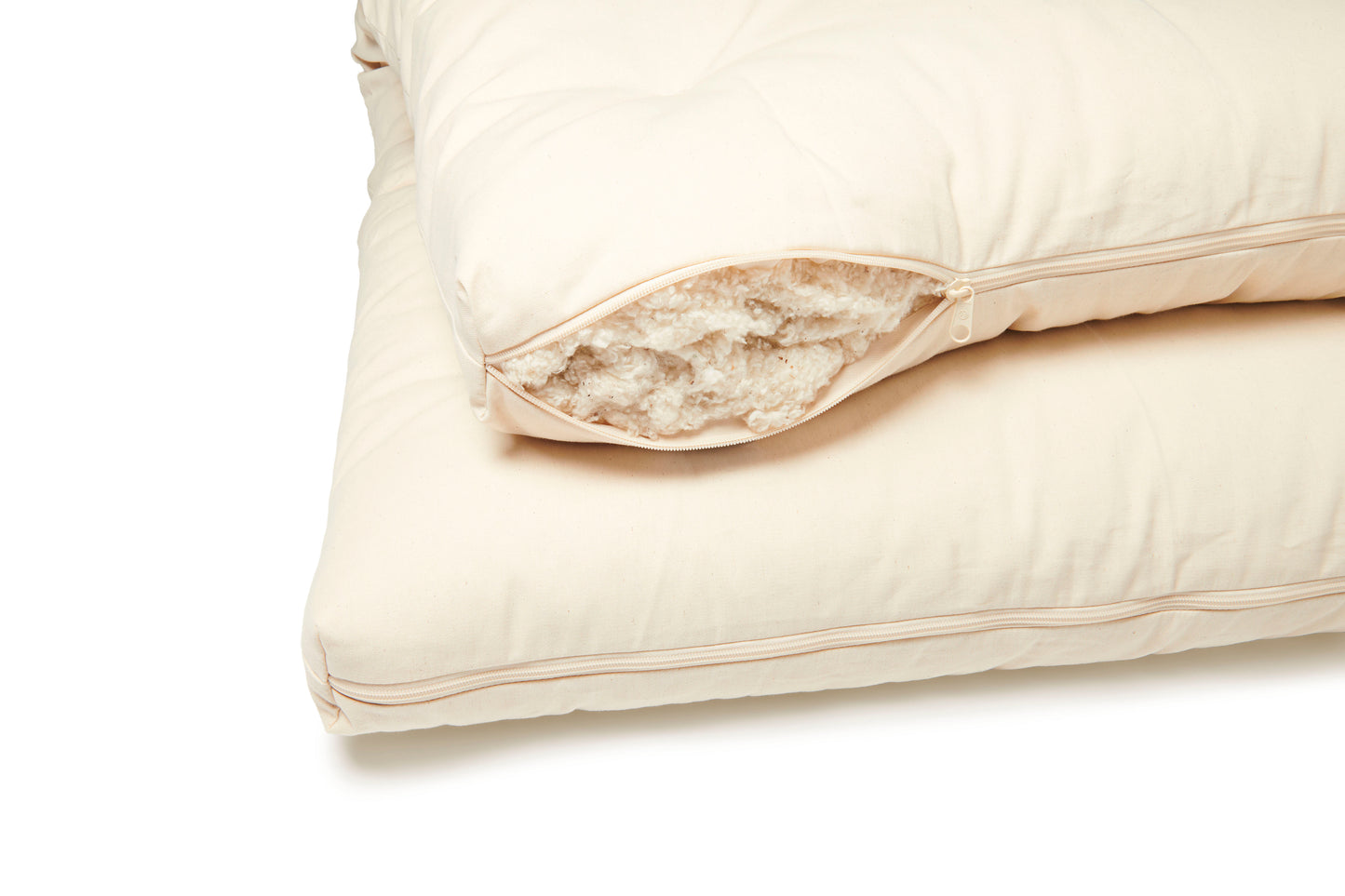 Organic Cotton & Wool 8" Springless Mattress
